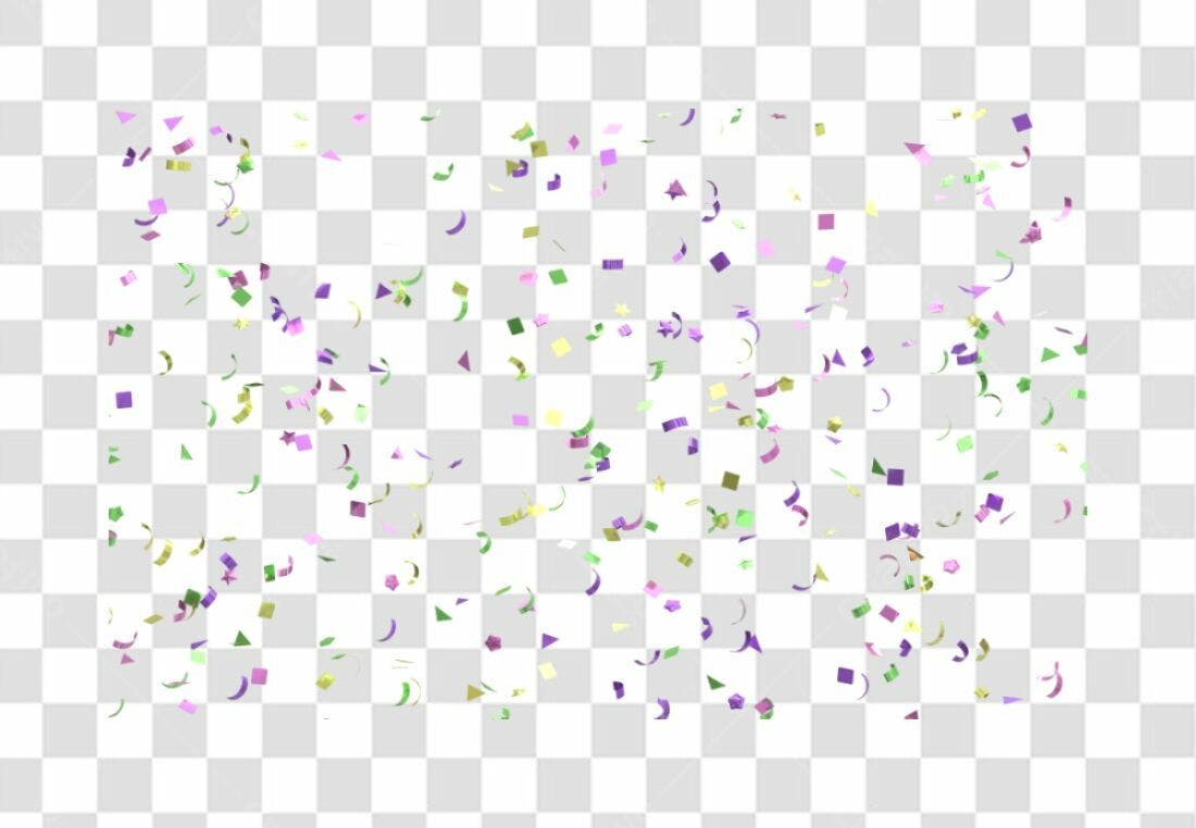 PNG Confeito Festa com fundo transparente
