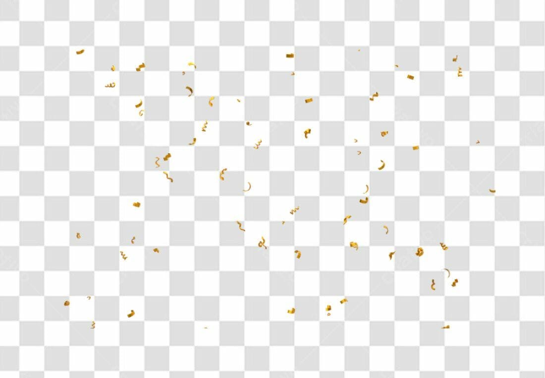 Icone de Confeito Dourado PNG com fundo transparente