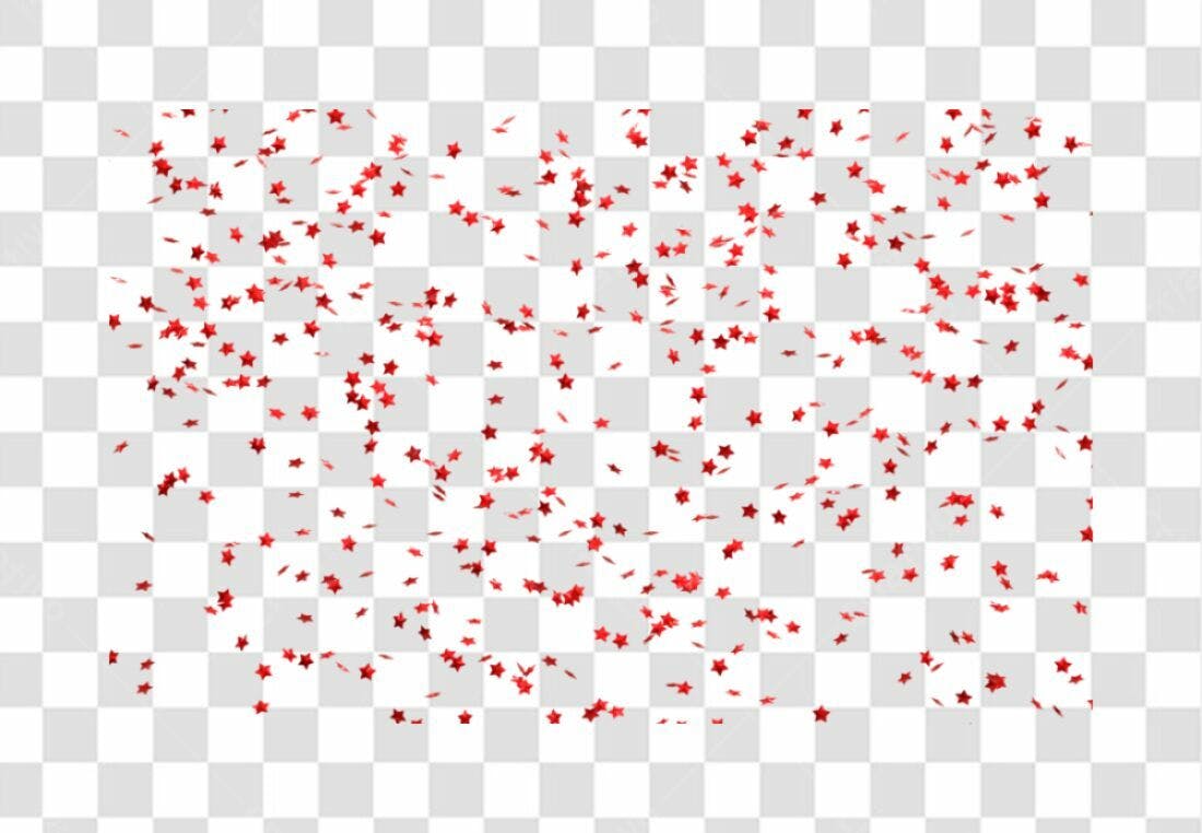 PNG Estrelas Vermelhas para Fundo Transparente