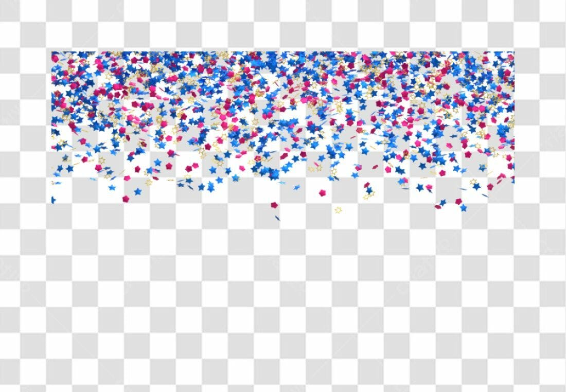 Banner de Convite Festa PNG com fundo transparente