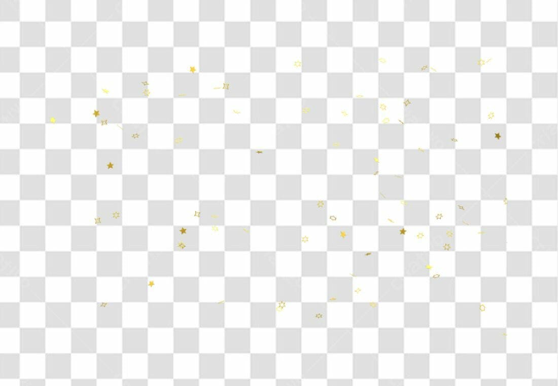 Confete PNG com fundo transparente