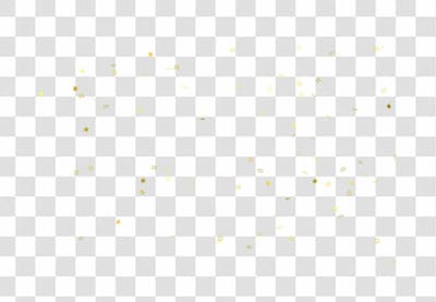 Realistic Colorfull Golden Confetti Background