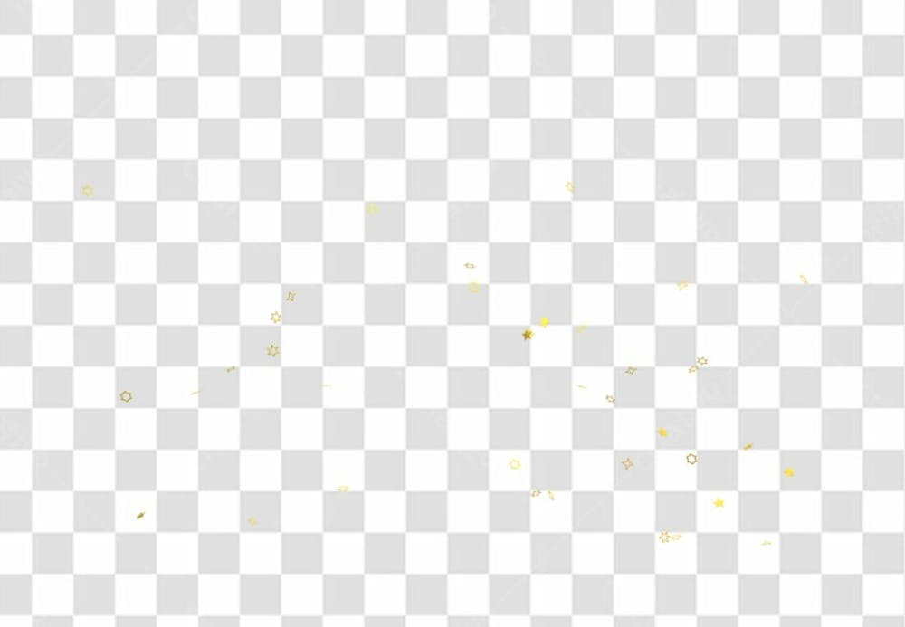 Realistic Colorfull Golden Confetti Background