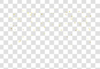 Realistic Colorfull Golden Confetti Background