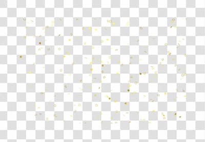 Realistic Colorfull Golden Confetti Background