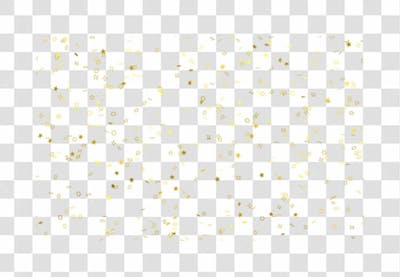 Realistic Colorfull Golden Confetti Background