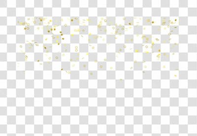 Realistic Colorfull Golden Confetti Background
