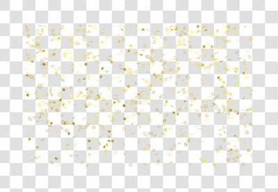 Realistic Colorfull Golden Confetti Background