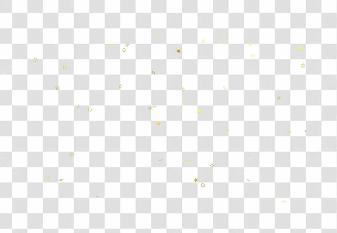 Icone Fundo Dourado Estrelas PNG com fundo transparente
