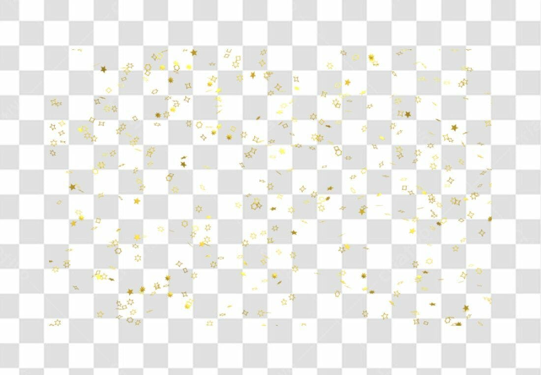 Icones de Confeito Dourado PNG com fundo transparente