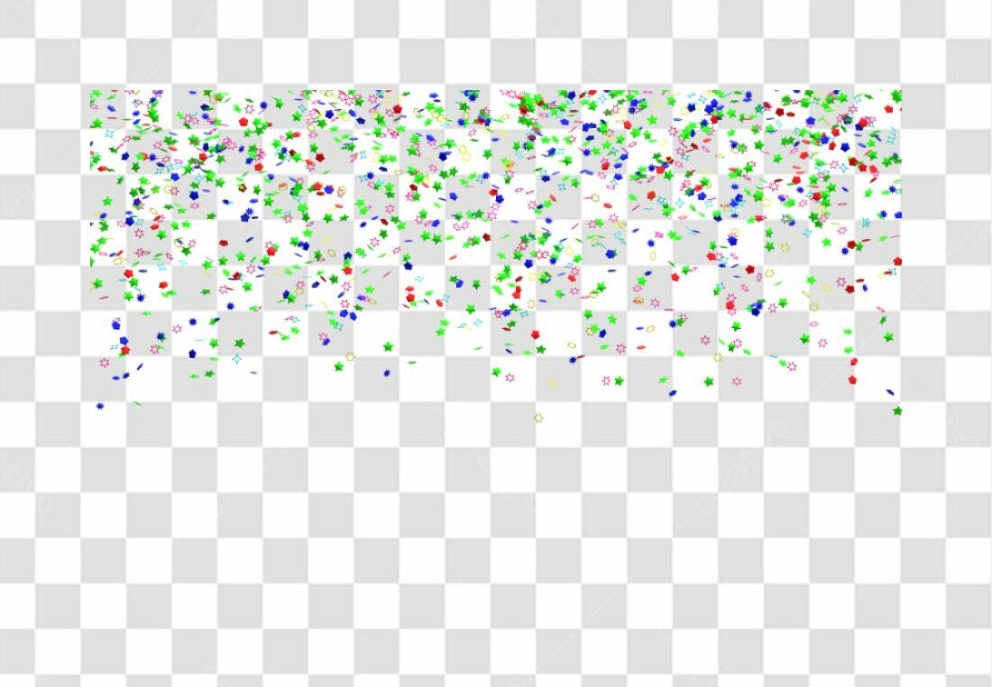 Icone Festa Confetes PNG com fundo transparente