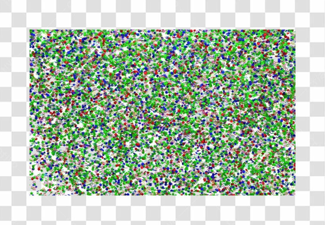 Fundo PNG com fundo transparente para festas