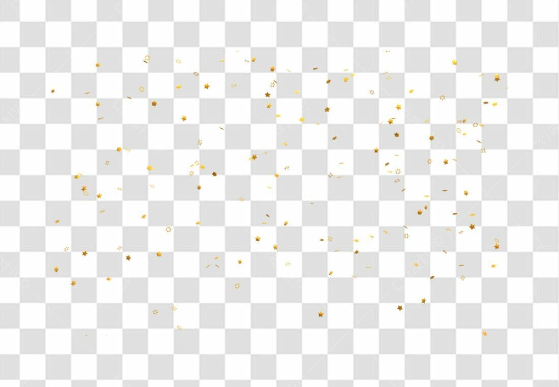 Icone de Confeito Dourado PNG com fundo transparente