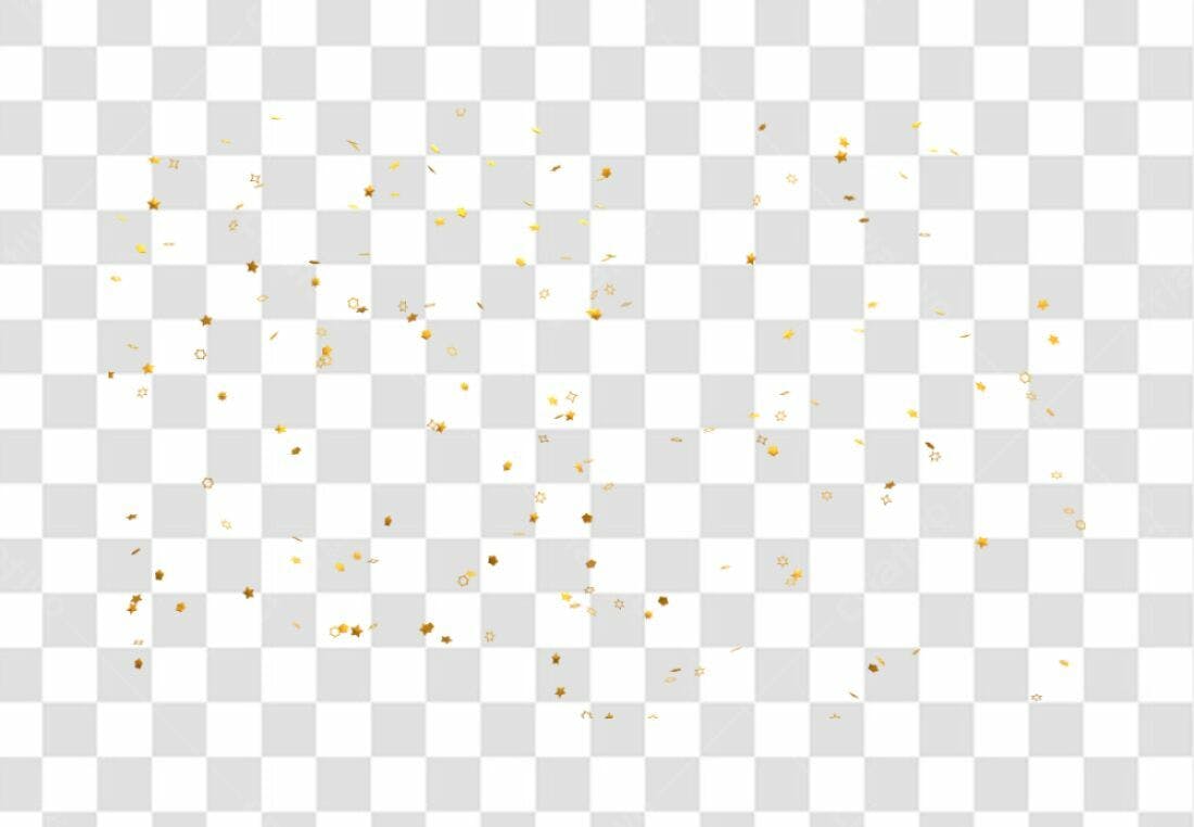 Icone de Confeito Dourado PNG com fundo transparente