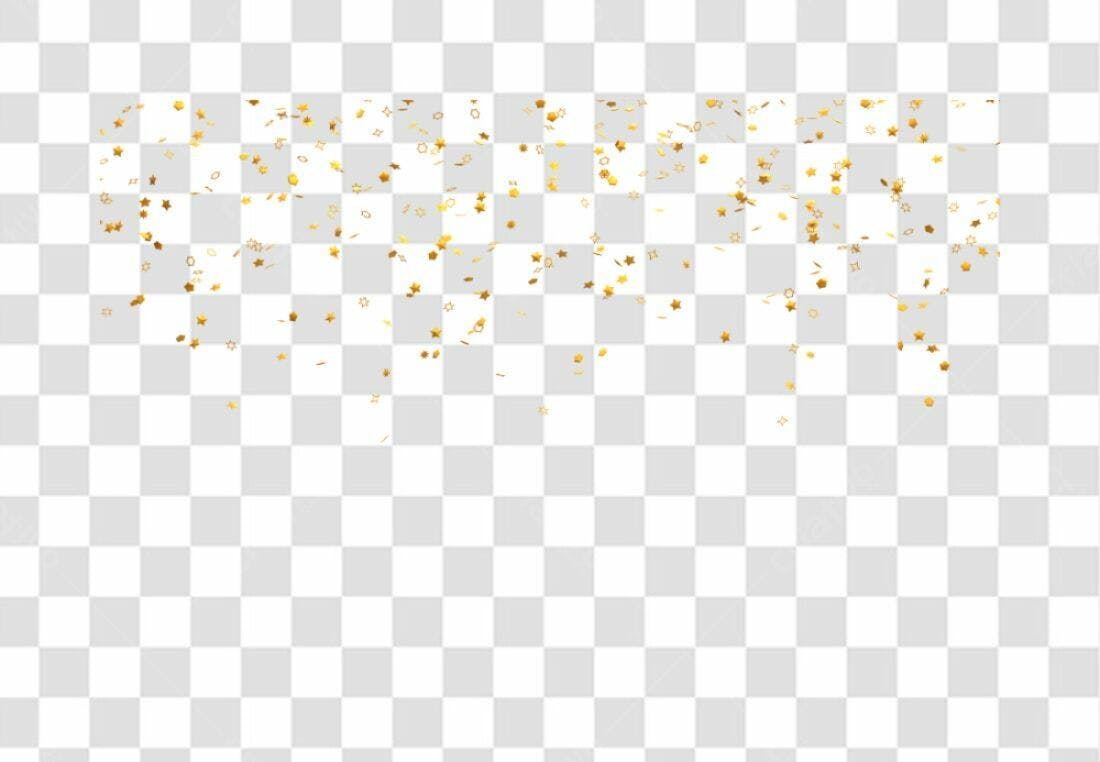 Decoração PNG com fundo transparente para festas