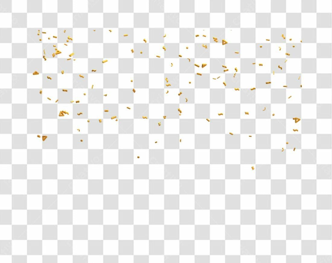 Icone Confeito Ouro PNG com fundo transparente