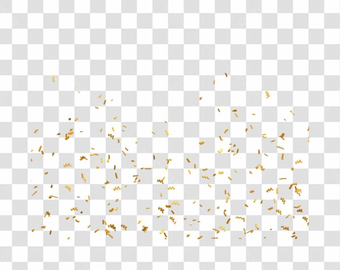 Icone de Convite Festa Dourada PNG com fundo transparente