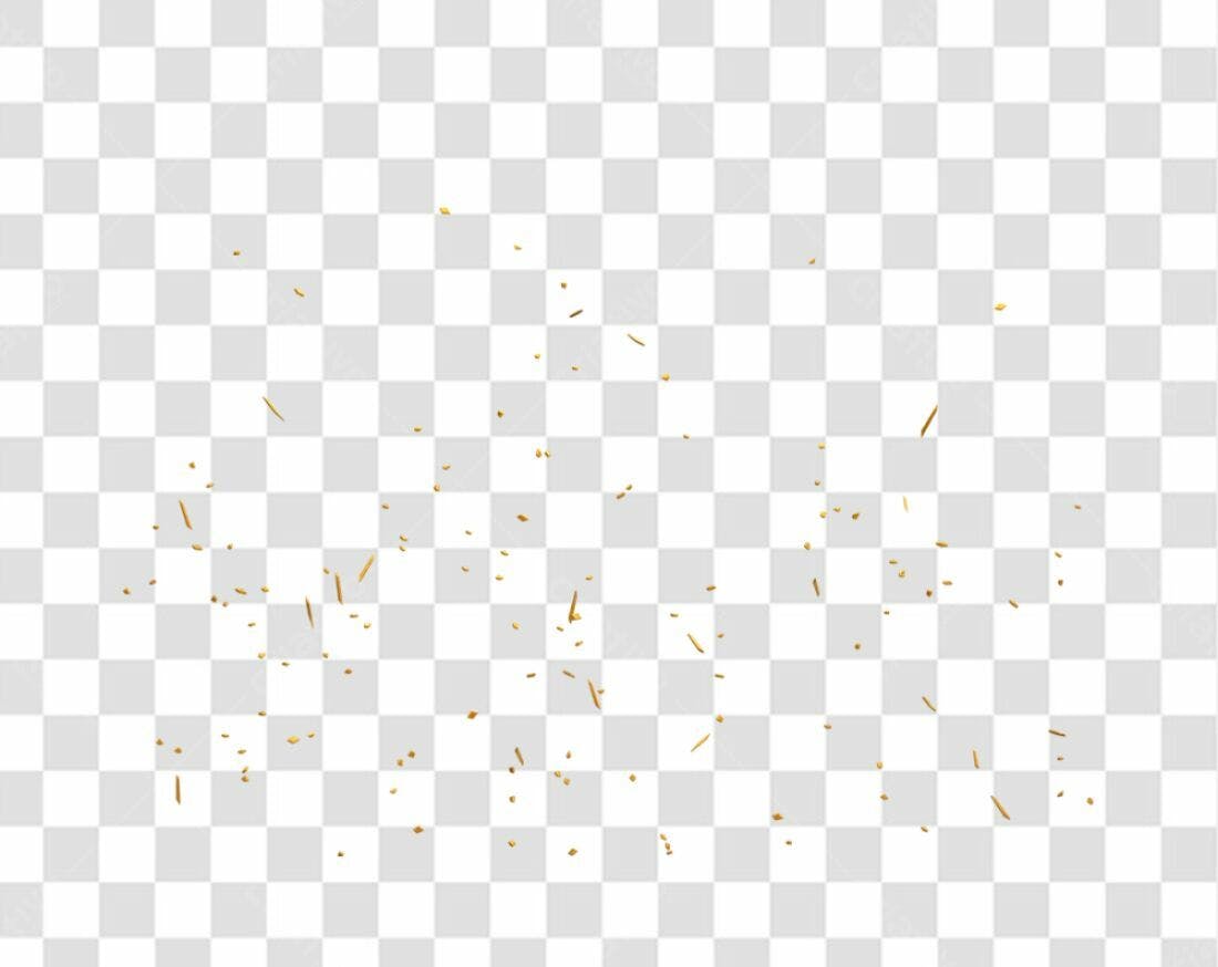 Icone Confeito Ouro PNG com fundo transparente