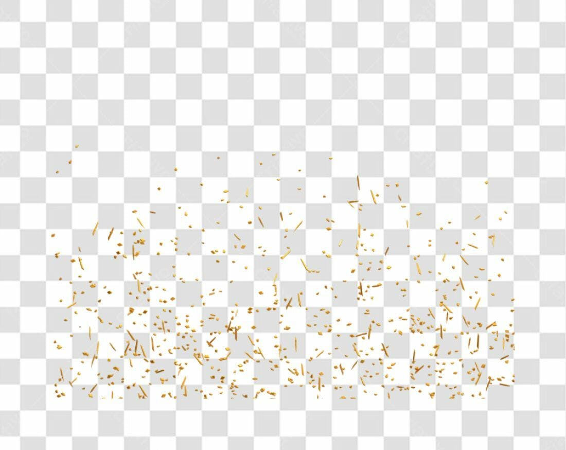 Icone Convite Festa Ouro PNG com fundo transparente
