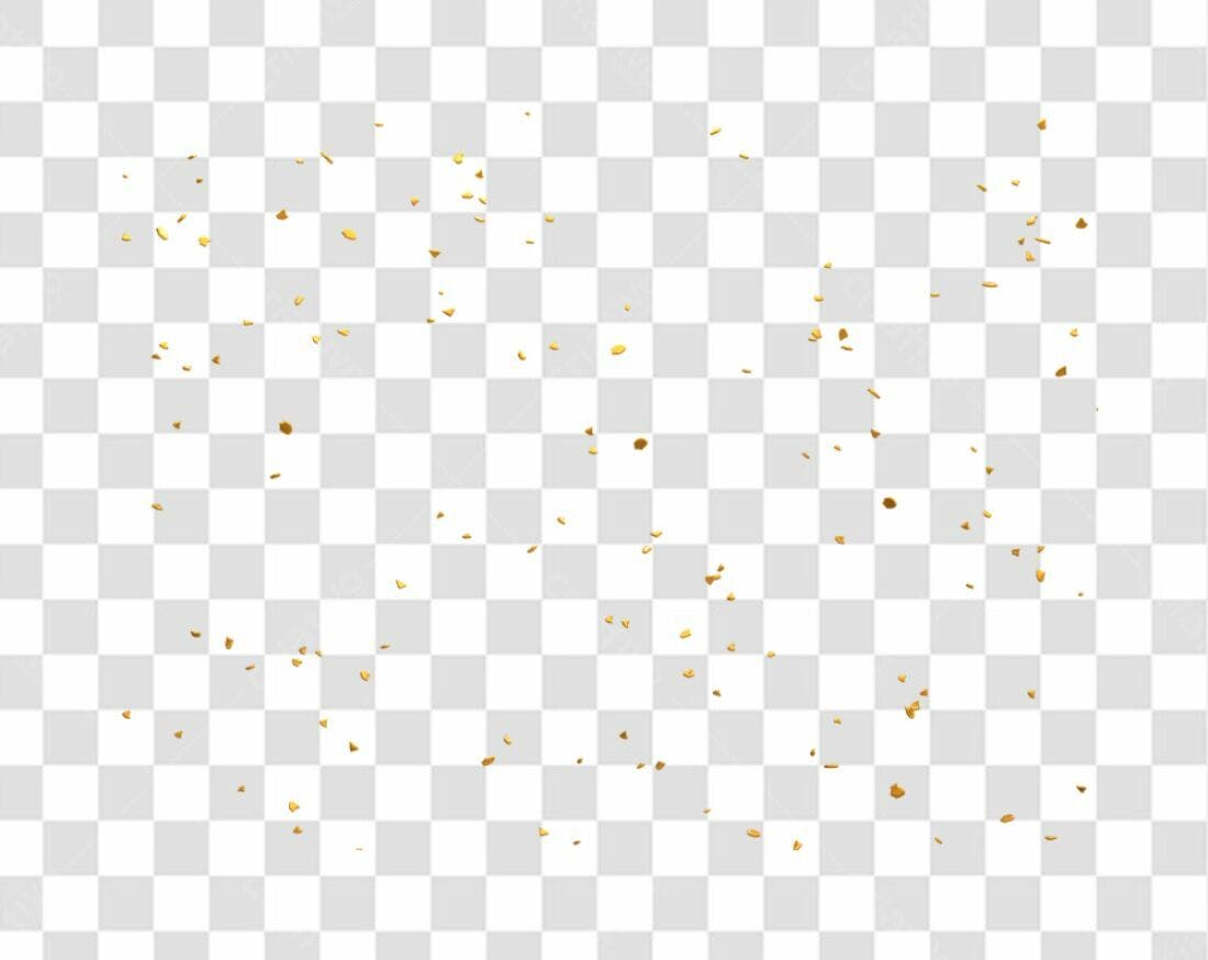 Icone de Confeito Dourado PNG com fundo transparente