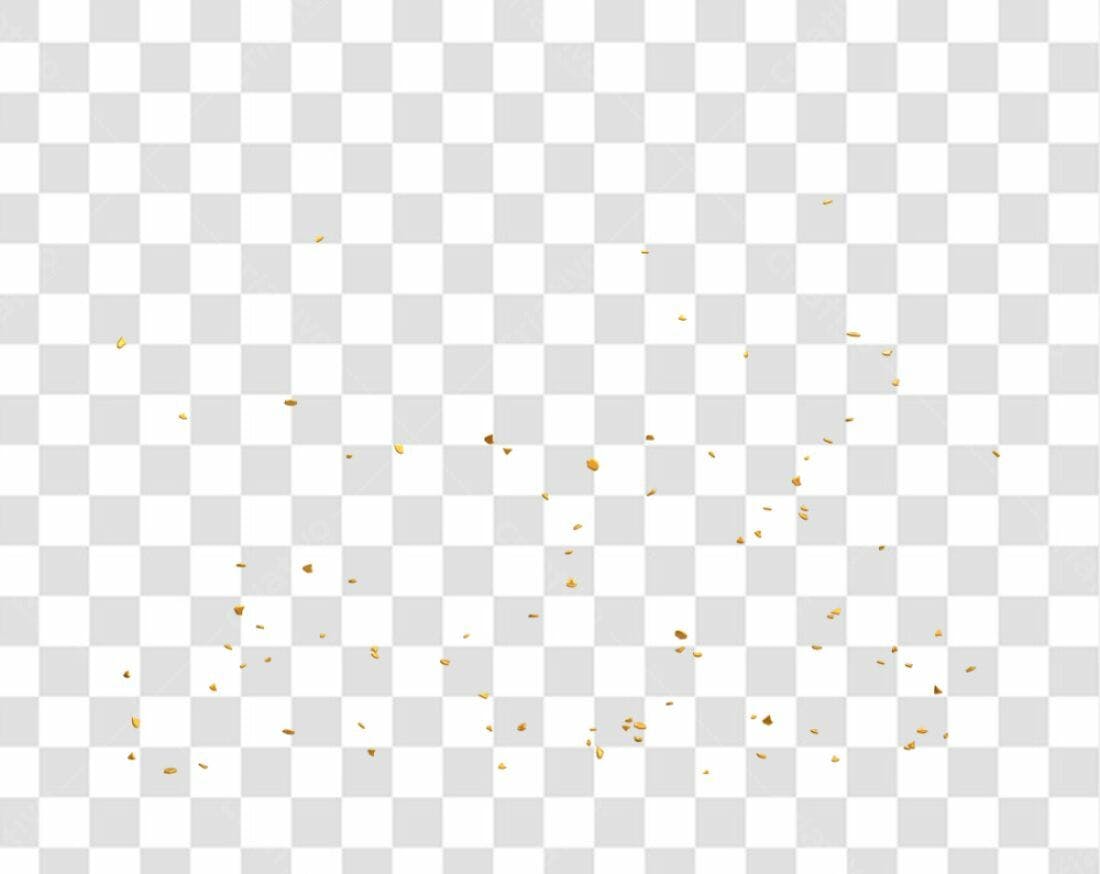 Icone de Confeito Dourado PNG com fundo transparente