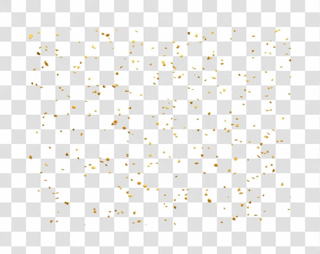 Icone Confeito Ouro PNG com fundo transparente