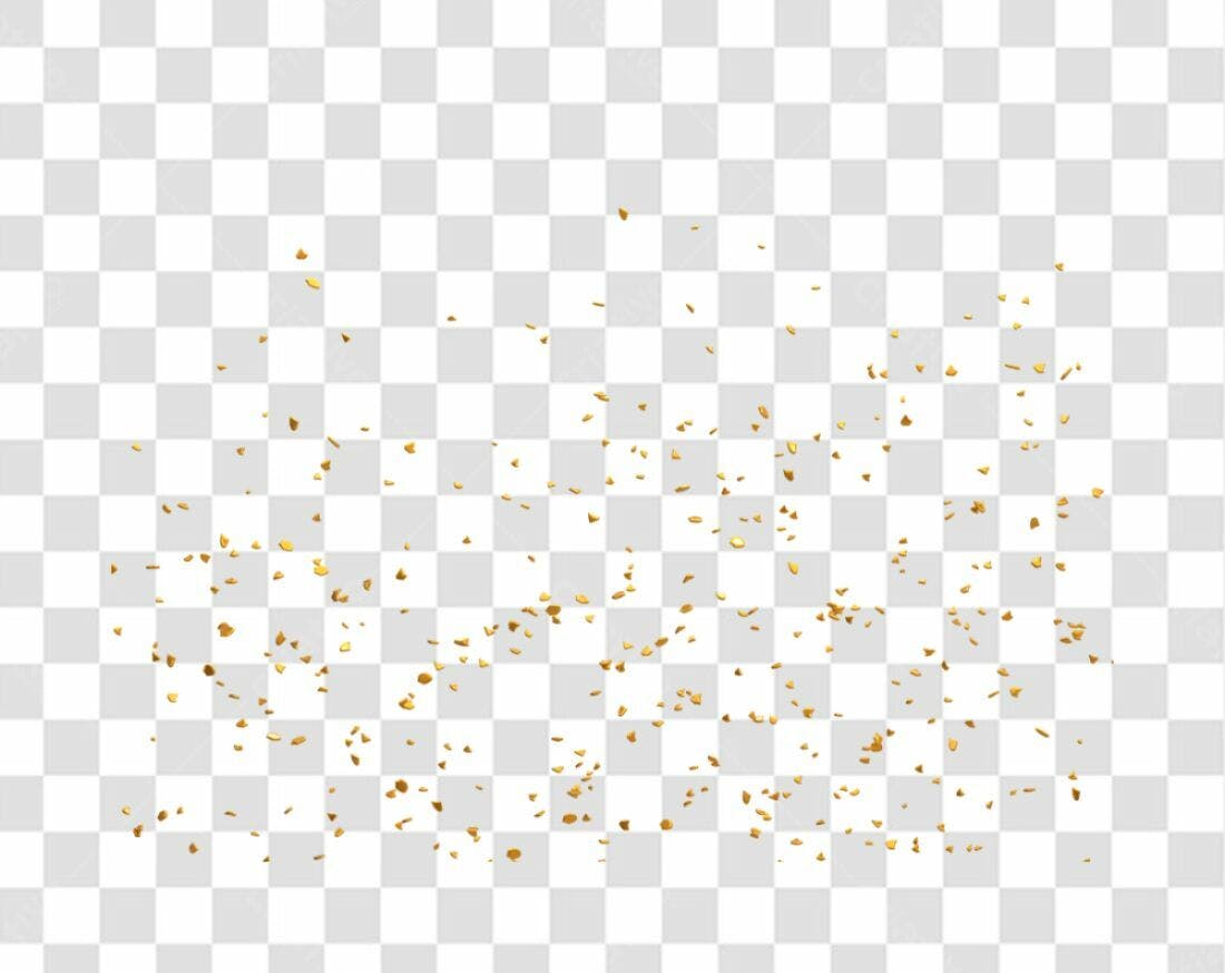 Icone de Confeito Dourado PNG com fundo transparente