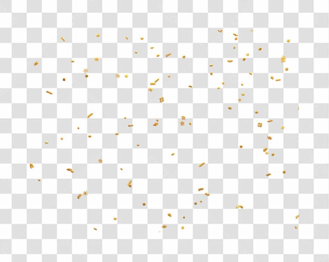 Icone de Confeito Dourado PNG com fundo transparente
