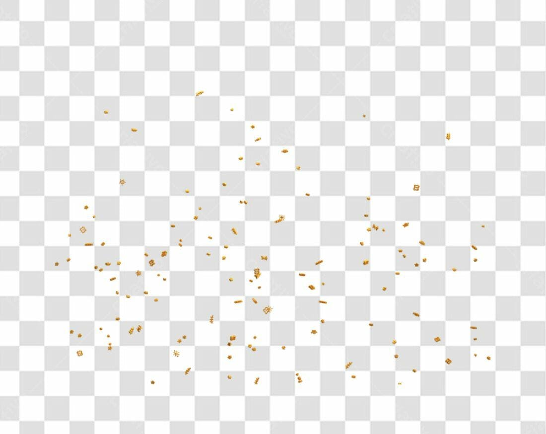 Icone Confeito Ouro PNG com fundo transparente