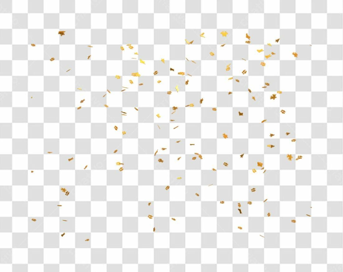 Icone de Confeito Dourado PNG com fundo transparente