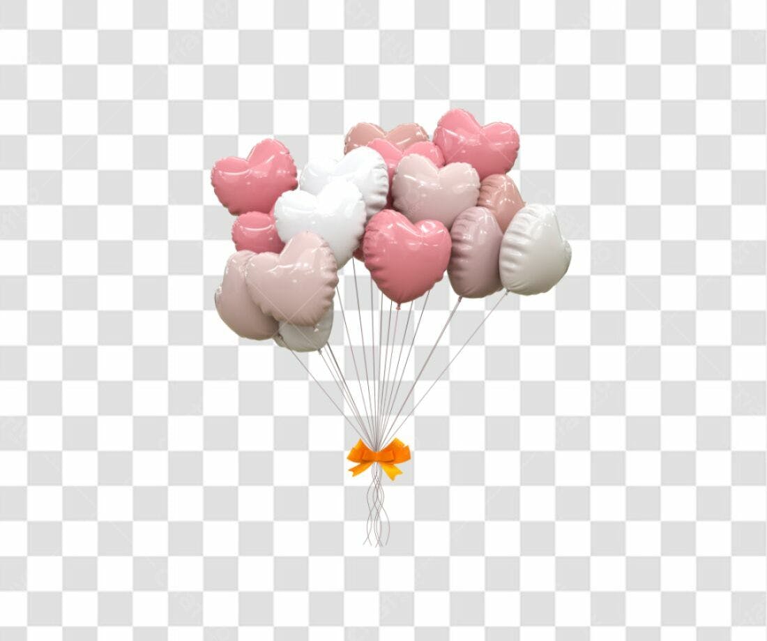 Icones Dia dos Namorados PNG com fundo transparente