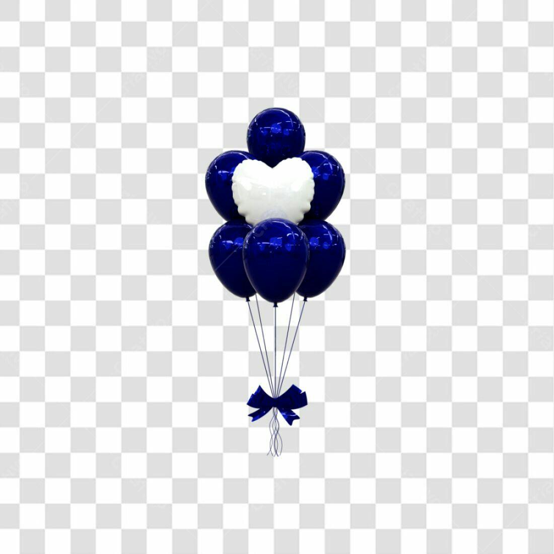 Icone Dia dos Namorados Balões PNG com fundo transparente
