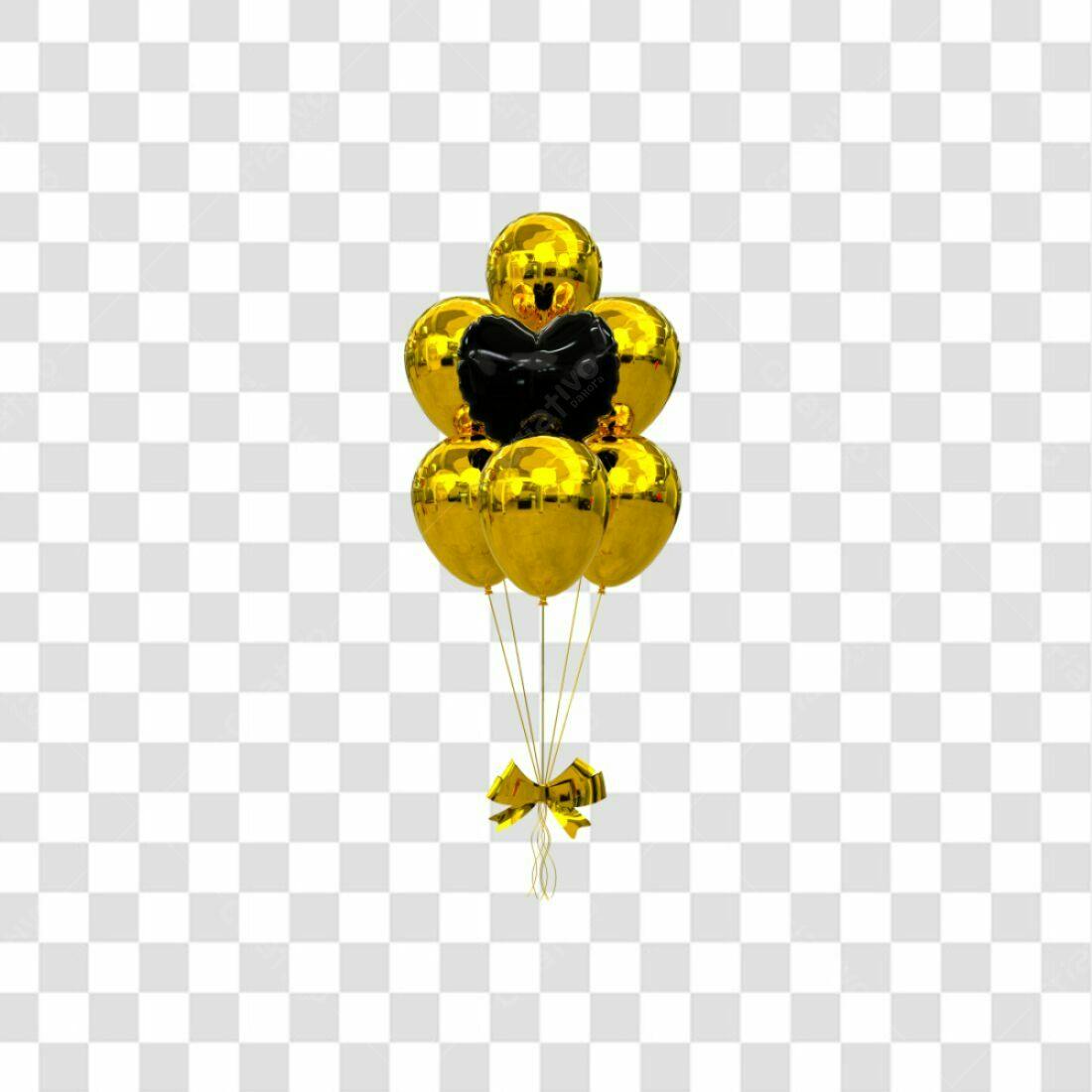 Icone Balões Festa Aniversario PNG com fundo transparente