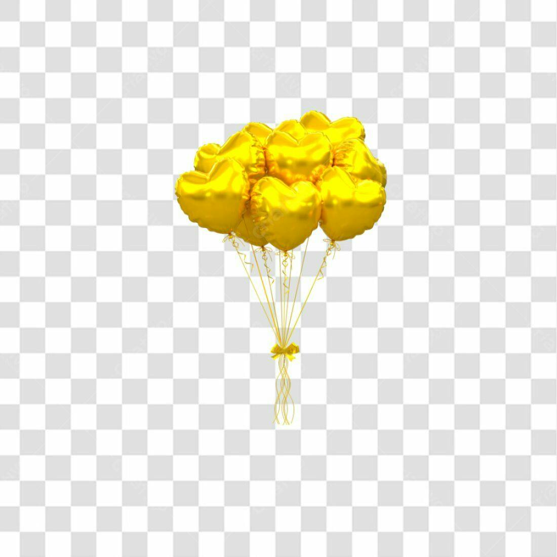 Icone Balões Amor Dia dos Namorados PNG com fundo transparente