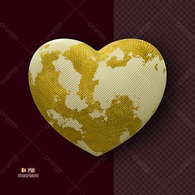 3D Rendering Happy Valentine&#39;S Day Instagram Or Social Media Post With Heart Icon