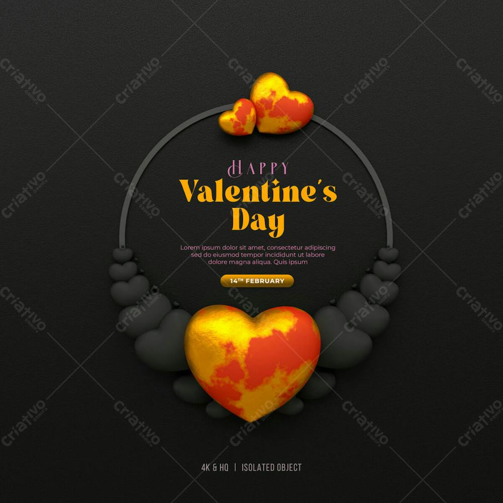 Happy Valentine&#39;S Day Instagram Or Social Media Post Story Day