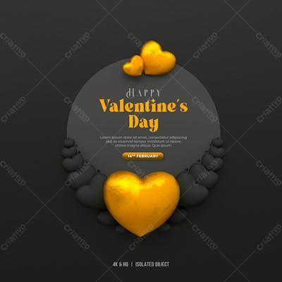 Happy Valentine&#39;S Day Instagram Or Social Media Post Story Day