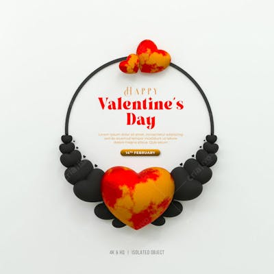 Happy Valentine&#39;S Day Instagram Or Social Media Post Story Day