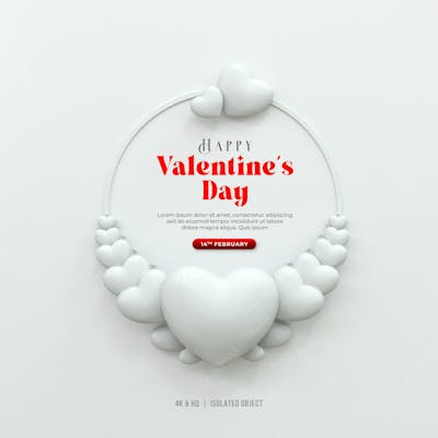 Happy Valentine&#39;S Day Instagram Or Social Media Post Story Day