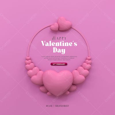 Happy Valentine&#39;S Day Instagram Or Social Media Post Story Day