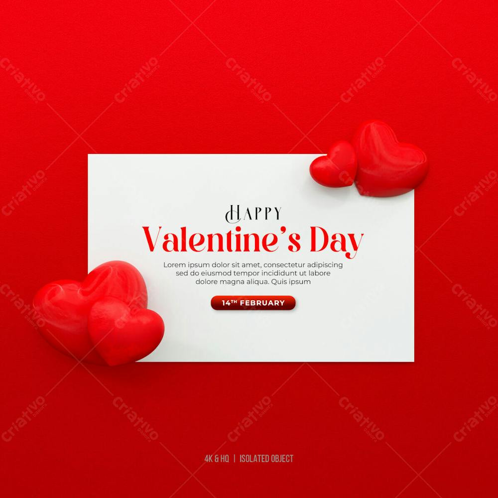 Happy Valentine&#39;S Day Instagram Or Social Media Post Story Day
