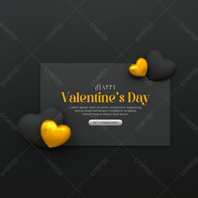 Happy Valentine&#39;S Day Instagram Or Social Media Post Story Day