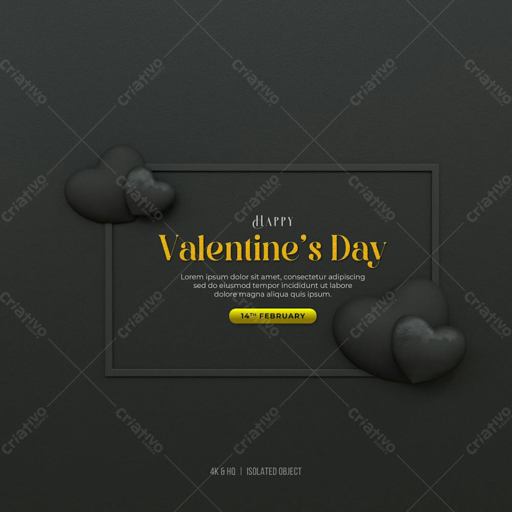 Happy Valentine&#39;S Day Instagram Or Social Media Post Story Day