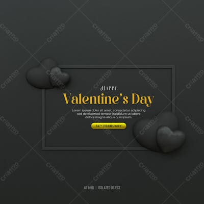 Happy Valentine&#39;S Day Instagram Or Social Media Post Story Day
