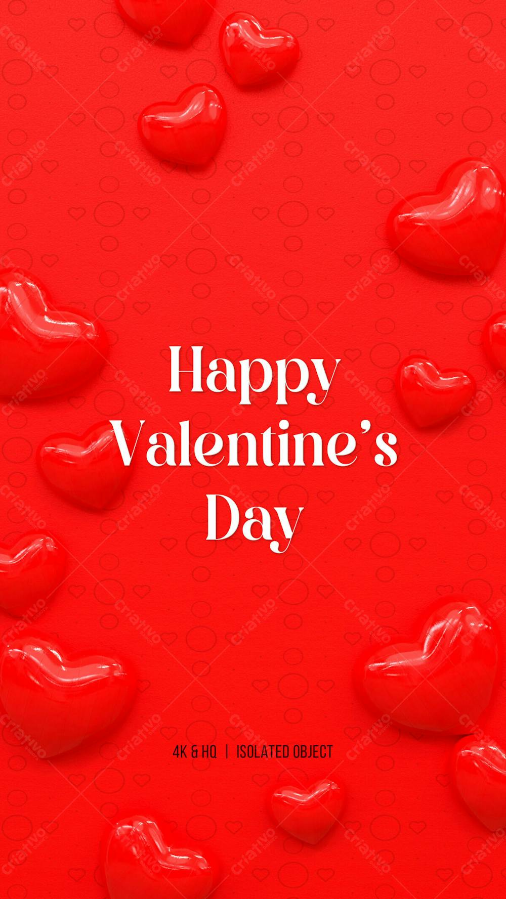 Happy Valentine&#39;S Day Instagram Or Social Media Post Story Day