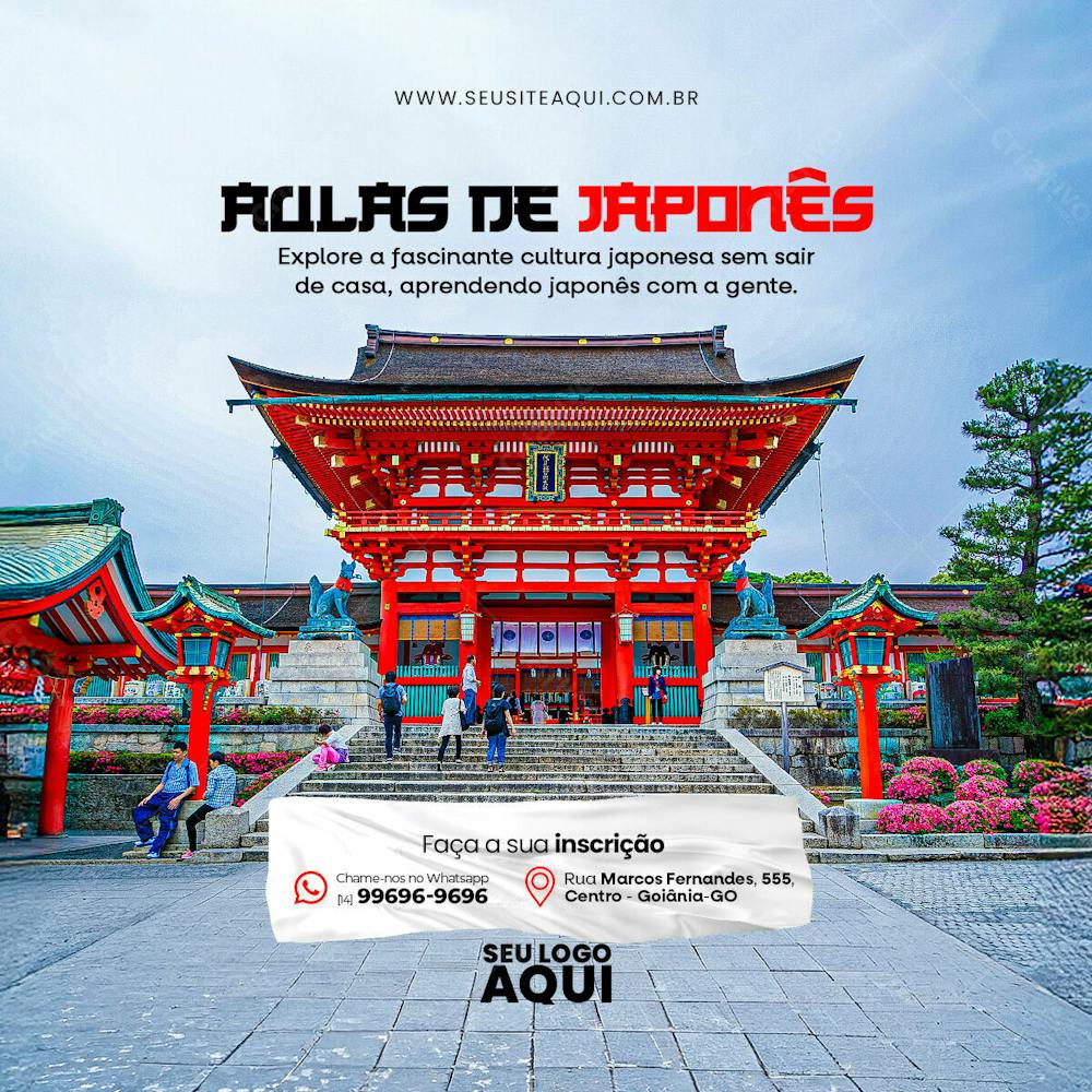 Feed Quadrado Aulas De Japones 08