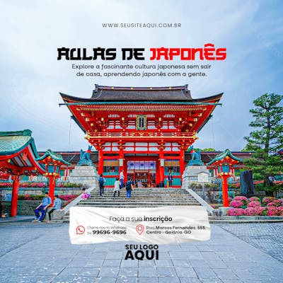 Feed Quadrado Aulas De Japones 08