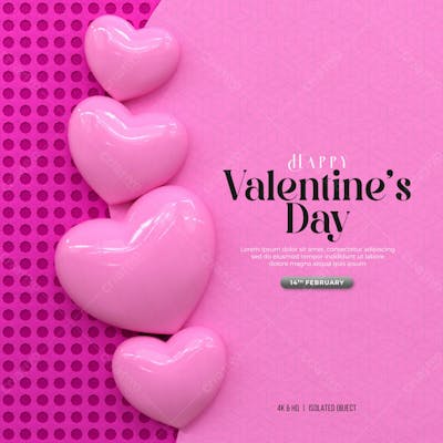Happy Valentine&#39;S Day Instagram Or Social Media Post Story Day