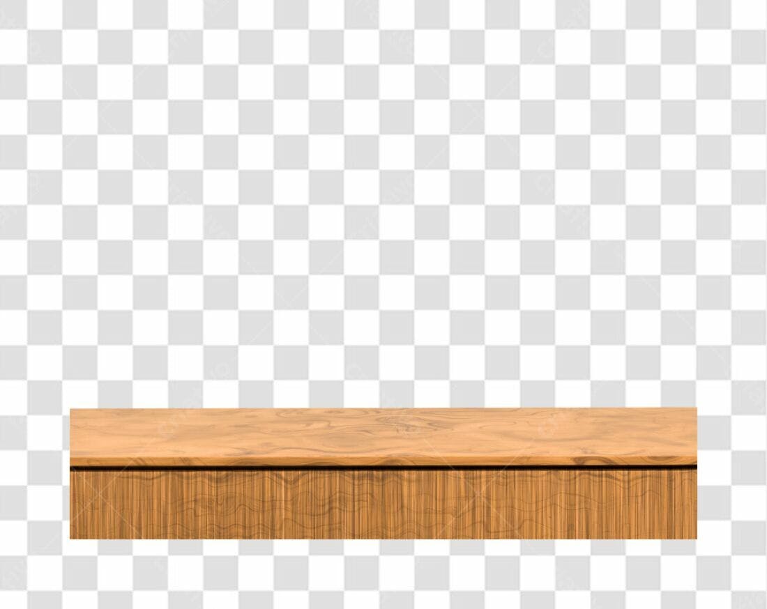 Mockup Mesa de Madeira PNG com fundo transparente