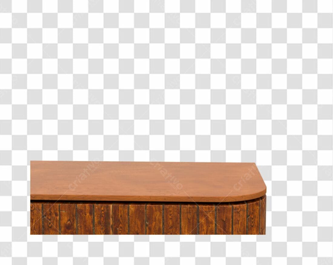 Mockup Mesa Madeira PNG com fundo transparente